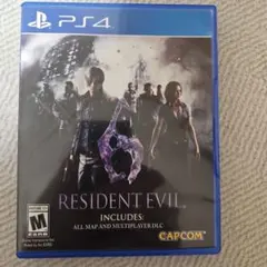 RESIDENT EVIL 6 PS4 ソフト