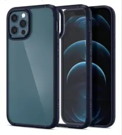Spigen iPhone12Pro/12ケース クリア ウルトラ・ハイブリッド