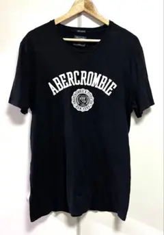 Abercrombie＆Fitch メンズ Tシャツ☆アップリケロゴ☆L