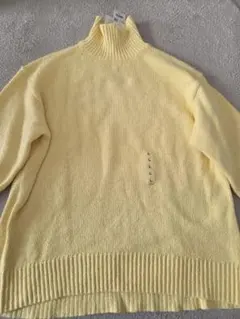 UNIQLO C イエロー タートルネックセーター　L