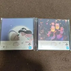 一番くじディズニープリンセス　ラプンツェルとアラジン　ミニキャンバスボードセット