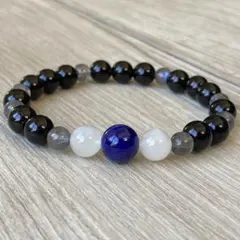最強の魔除けに守られ女性の強さを引き出すパワーストーンブレスレット/カイヤナイト