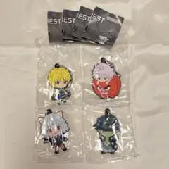 HUNTER×HUNTER カプセルラバーマスコット BEST 4個セット