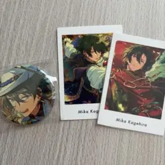 あんスタ 影片みか 缶バッジ ぱしゃっつ2枚セット