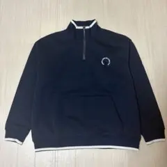 【kutir】完売品　サークルロゴハーフジップスウェット