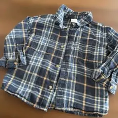 H&M チェック柄シャツ 9-12M