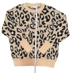 ヒョウ柄 ニット