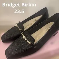 【Bridget Birkin】レースコンビパールビットローファー　23.5cmのサムネイル