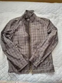 BURBERRY BLACK LABEL チェック柄ジャケット