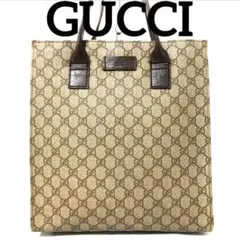 美品　グッチ　GUCCI トートバッグ　ハンドバッグ　GG レザー　PVC