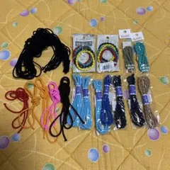 ヘアゴムセット 多色 ゴム素材17本以上