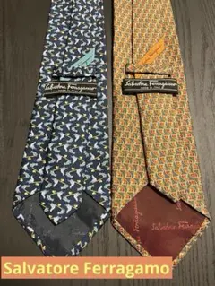 【Salvatore Ferragamo】ネクタイ