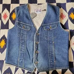 80s Lee Storm Rider デニムボアベストSize L