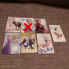 ディズニー　アナと雪の女王　カード　シール