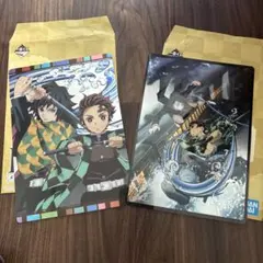 鬼滅の刃　一番くじ　メタリックアートパネル　２枚セット　Ｈ賞