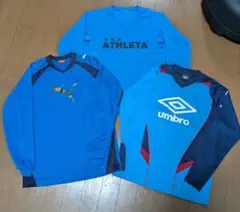 ATHLETA　umbro　PUMA 長袖 プラクティスシャツ　150