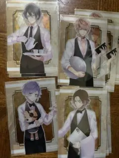 DIABOLIK LOVERS クリアカード4枚セット
