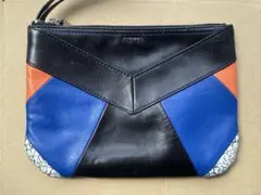 【DIESEL】ディーゼル　レザークラッチバッグ ハンドバッグ ポーチ