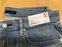UNIQLO ウルトラストレッチ スキニーフィットジーンズ W33 ブルー
