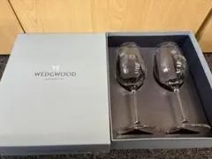 WEDGWOOD クリスタルグラス 2個セット