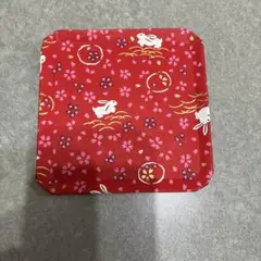 和紙でできたトレイ 和柄 うさぎ 桜柄 ミニトレイ（ハンドメイド）