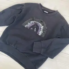 next レインボー刺繍 ブラック トレーナーのサムネイル