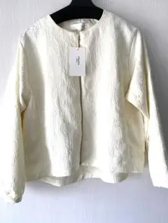 新作 レディース アウター ブルゾン アイボリー 新品 未使用 タグ付