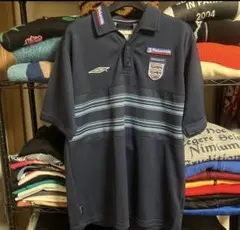 UMBRO イングランド代表 エムブレム プラクティスゲームシャツ 在原