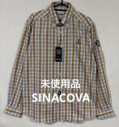 未使用 シナコバ SINACOVA 長袖シャツ チェック Lサイズのサムネイル