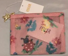FEILER フェイラー ハイジ メッシュポーチ ピンク