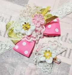 501つまみ細工 ひな祭り 和風ヘアバンド お食い初め お宮詣り 七五三