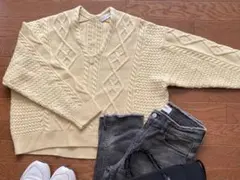 ユナイテッドアローズ！春まで着れる綺麗色ニット！