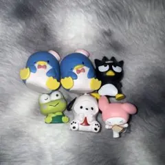 サンリオキャラクターズ ミニフィギュア 6点セット ガチャ まとめ売り
