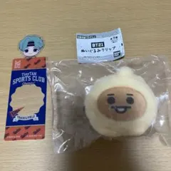 BT21 ぬいぐるみクリップ SHOOKY SUGAのサムネイル