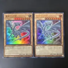 遊戯王　青眼の白龍　ブルーアイズホワイトドラゴン　ウルトラ2枚　QCDB