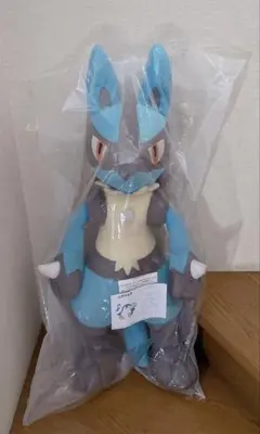 クリーニング済み※ 希少 ポケモン ルカリオ ハートランド ぬいぐるみ 