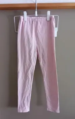 無印良品　キッズ ピンク レギンス 後ろポケット付き