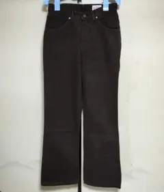Wrangler ブーツカットデニムジーンズ ダークブラウン