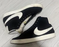 NIKE ブレザー スウェード 黒白 23.5cm