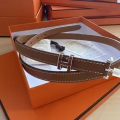 【新品未使用品】　HERMÉS エルメス　ベルト　ポップH 70サイズ　白　PG 2025年最新】エルメス ポップh ベルトの人気アイテム - メルカリ