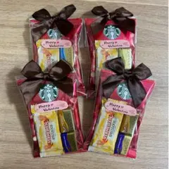 【4点セット】バレンタイン プチギフト スタバ GODIVA