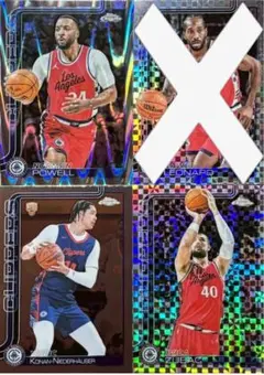 【2003】Clippers ３枚まとめ売り Topps Chrome