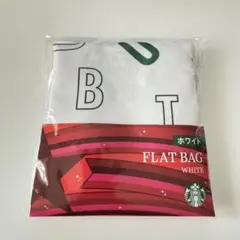 スターバックス ホリデー クリスマス 2023 フラットバッグ　ホワイト