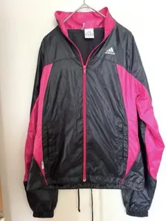 adidas アディダス CLIMAPROOF ウインドブレーカー M ピンク