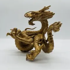 【圧倒的迫力／全体重量約9.3kg】大型三頭龍 置物 金色 水晶玉?約1.6kg K様専用【圧倒的迫力／全体重量約9.3kg】大型三頭龍金色水晶玉?約1.6kg