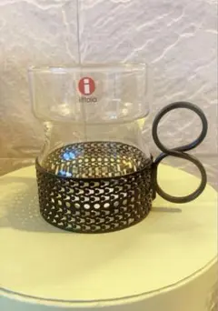 【廃盤】 イッタラ ツァイッカ キャンドルホルダー　Lサイズ ヴィンテージ iittala ツァイッカ キャンドルホルダ