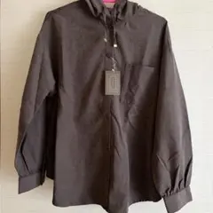 tal. by yumi. しまむら　ブルゾン　アウター　ブラウン　Lサイズ