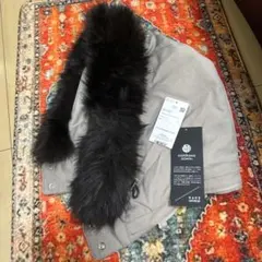 ナノユニバース　西川ダウン2025 ベージュ　フードのみ