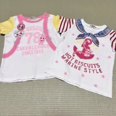 HOT BISCUITS Tシャツ 80サイズ 2枚セットのサムネイル