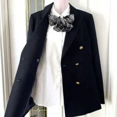 フォーマルスーツ　ジャケット　シャツ　リボン　3点セット　160cm 卒服　美品